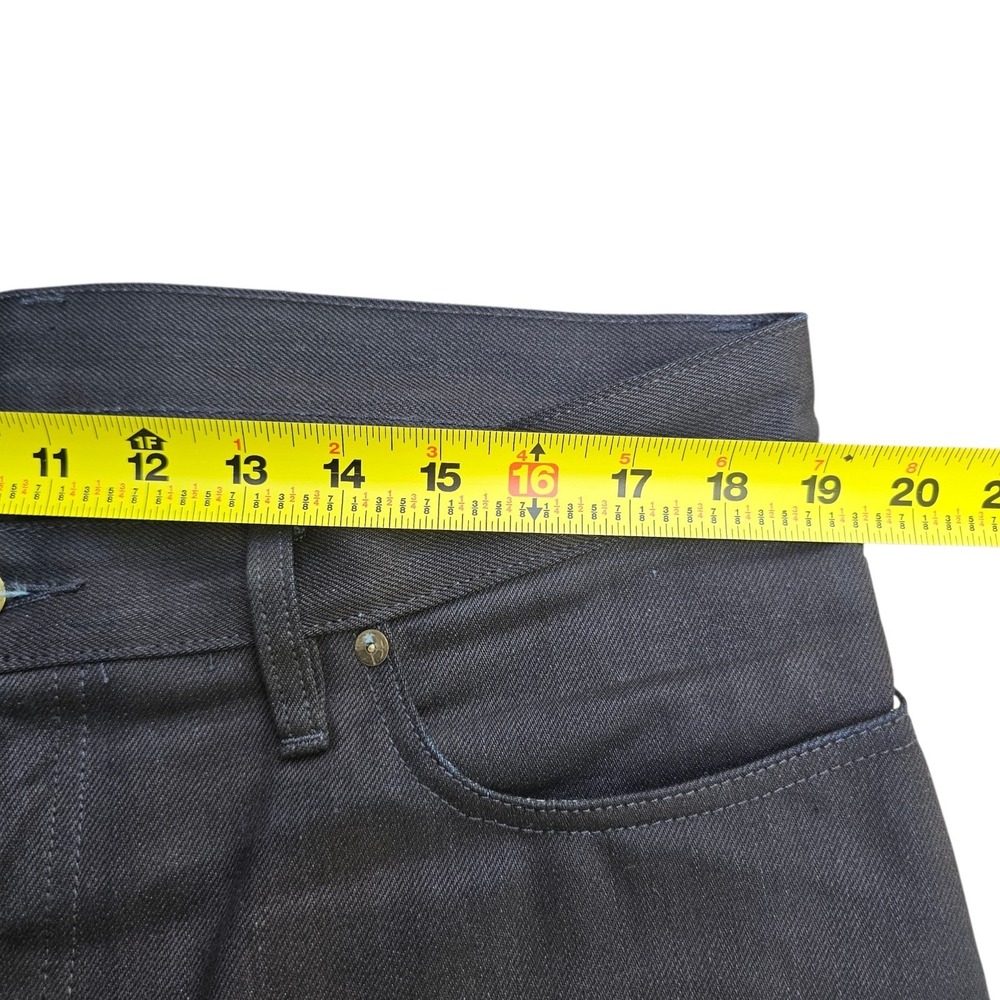 3sixteen NT-120x Narrow Tapered Indigo Black Raw Selvedge Denim Pants Mens 38 - Picture 4 of 7